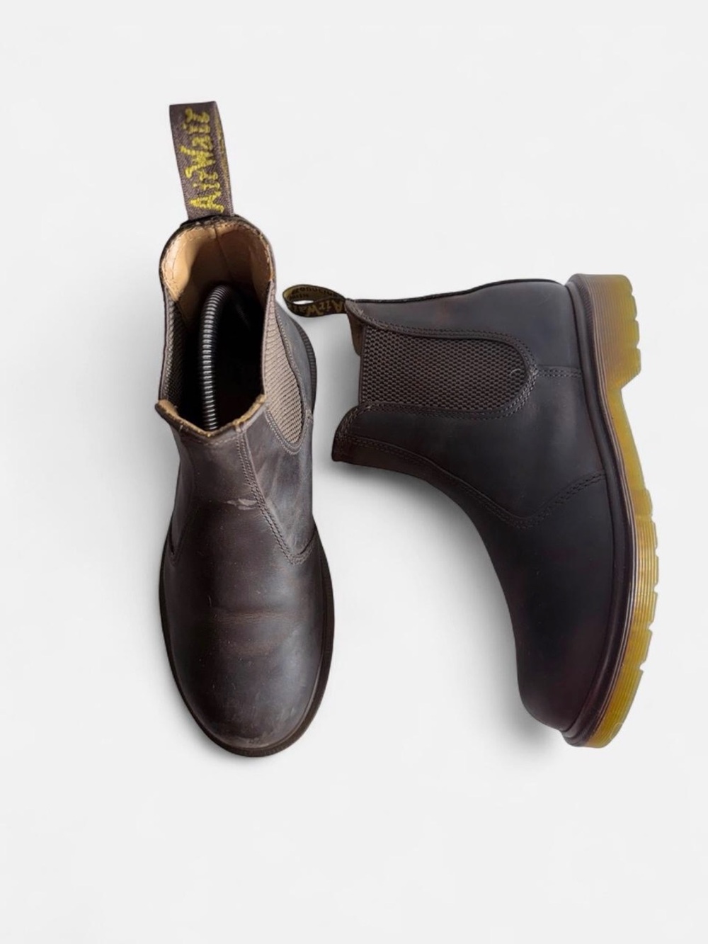 Dr. Martens Black Leather Chelsea Boots Women’s Size 8